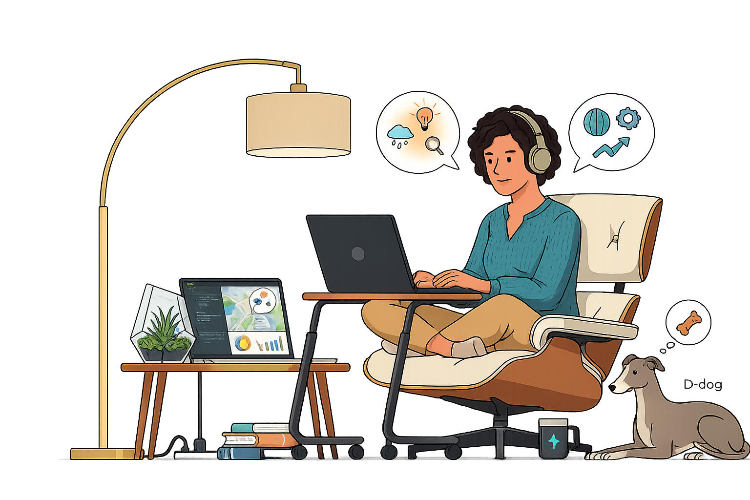 Office illustration